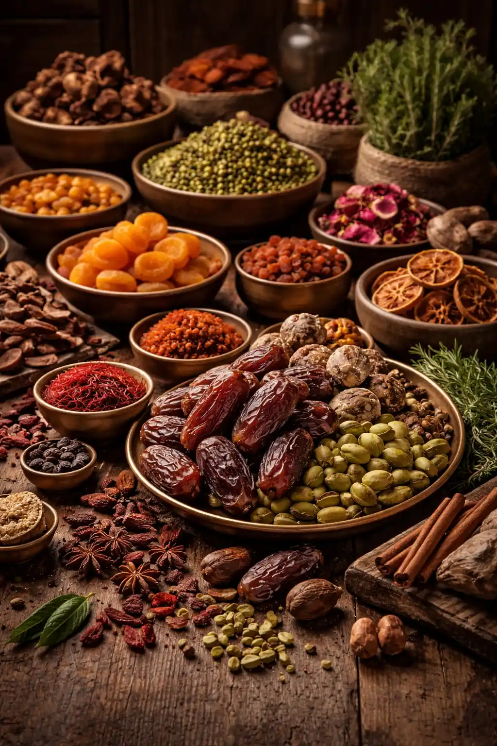 Rare & pure herbs and fruits
